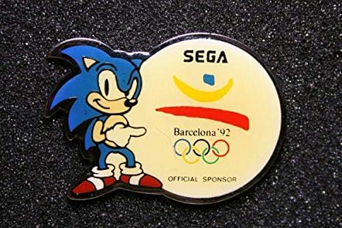 Amazon フランス輸入ピンバッジ ソニックザヘッジホッグ バルセロナオリンピック 五輪 92 Sega セガ ゲーム ロゴ マーク おもちゃ おもちゃ Amazon フランス輸入ピンバッジ ソニックザヘッジホッグ バルセロナオリンピック 五輪 92 Sega セガ ゲーム ロゴ マーク おもちゃ おもちゃ