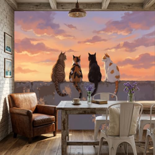 Papier peint mural 3D luxe intissé WunM Studio pour villa