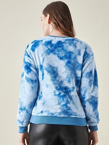 Image of Modeve Self Design Round Neck Casual Women Sweater||Winterwear||