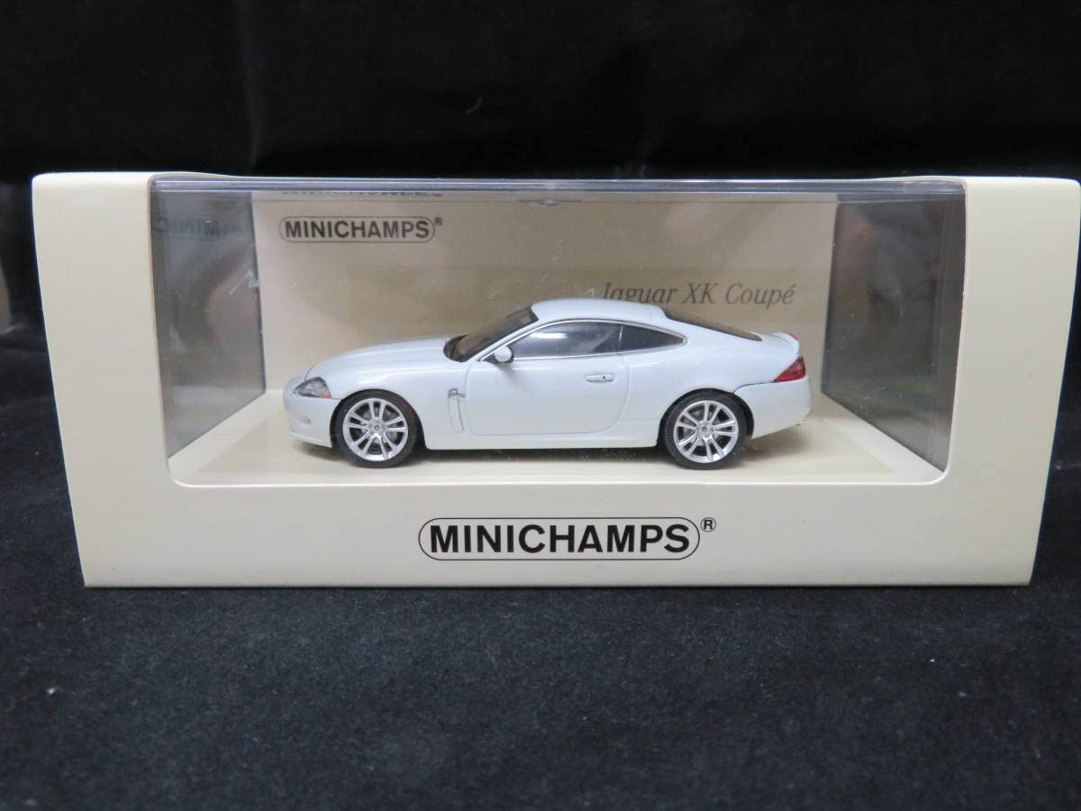 限定品 1/43 ミニチャンプス　ジャガー　XK　クーペ リネア　ビアンコ 限定品 1/43 ミニチャンプスジャガーXKクーペ リネアビアンコ
