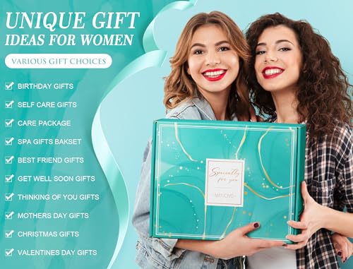 Image of Birthday Gifts for Women Spa Baskets Self Care Package Get Well Soon Gifts | Thinking of You Relaxing Ocean Spa Gift Set, Sympathy Christmas Unique Gift idea for Women Her Mom Wife Grandma Friend Sister