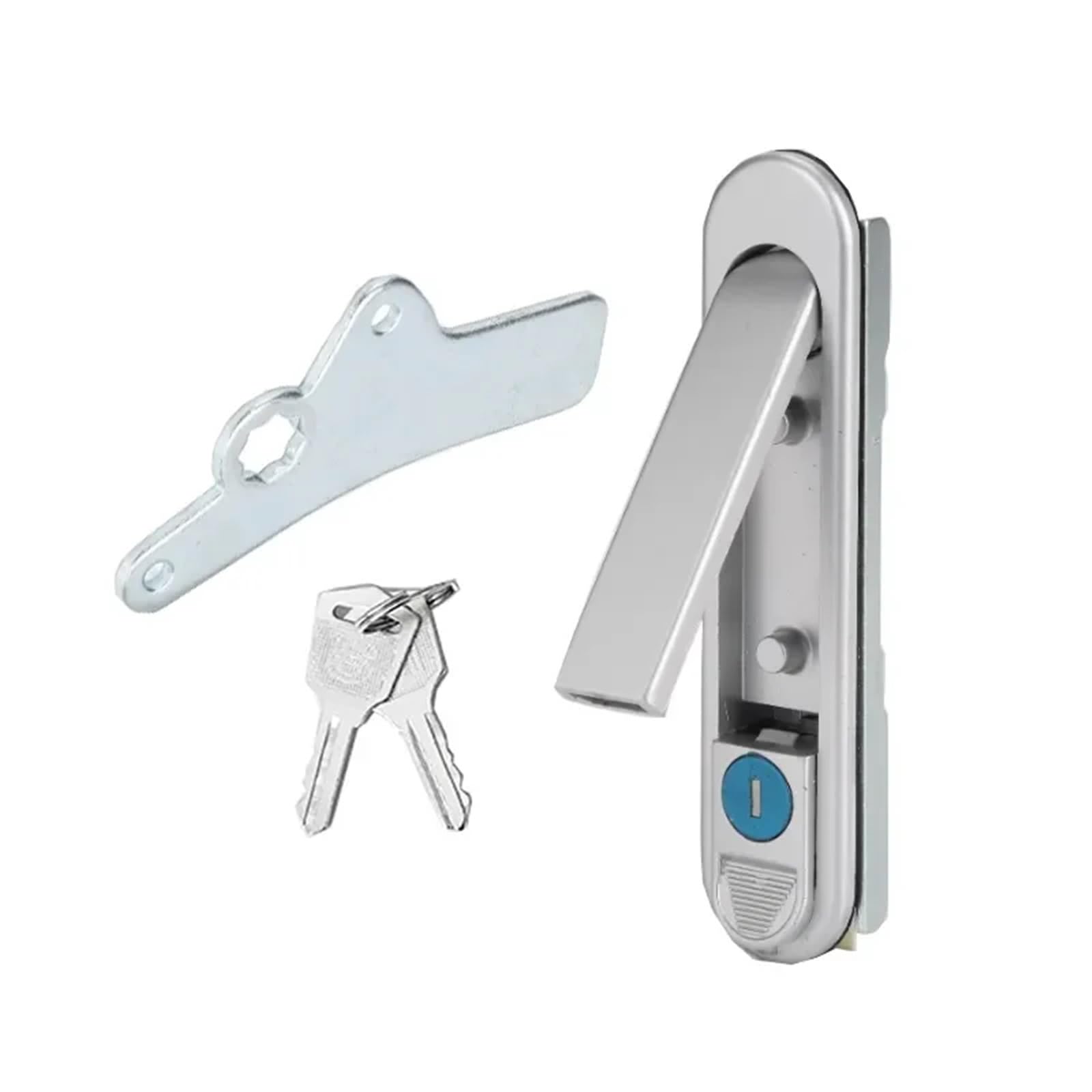 1 Set Flugzeug Schloss AB302 Zink-legierung Elektrische Box Schrank Tür Bounce Lock Mit Schlüssel Griff Schloss Möbel Küche Schrank schloss