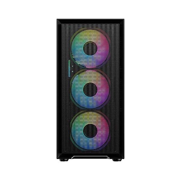 OCHW Luna RGB Ultra Fast Gaming PC Desktop Computer AMD Ryzen 5 5600G 4.4Ghz 12 Threads ATI Radeon HD Graphics USB 3.0 240GB SSD 32GB DDR4 Wifi Windows 11 Pro - Image 3