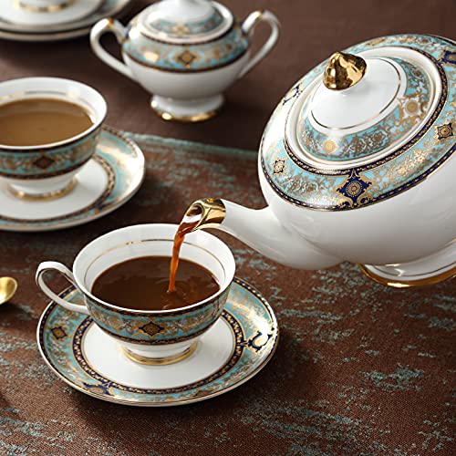 15-Pieces-Afternoon-Tea-Sets-for-Adults-with-Teapot-Tea-Cups-and-Saucers-Bone-China-Coffee-Cups-Sets-with-Sugar-Bowl-Milk-Jar