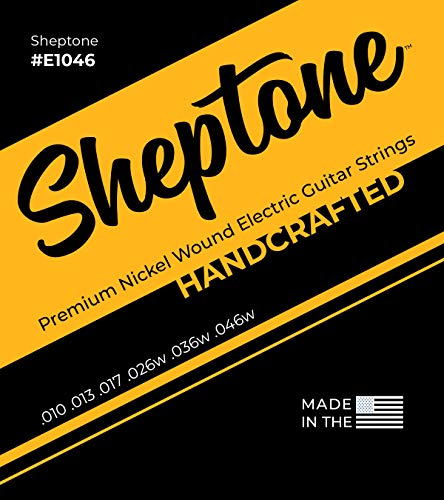 Sheptone Premium Handcrafted Electric Guitar Strings (Regular 10-46)