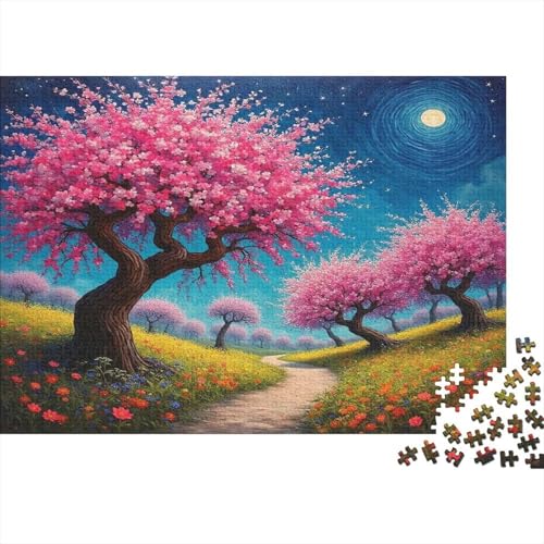 Puzzle de 1000 piezas de paisaje nocturno: el regalo de relajación ideal para decorar el hogar
