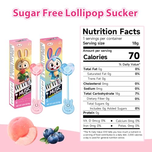 SWOOT Musical Lollipop 2 Pack, Heart Shape, Sugar Free, Birthday Song - image 9