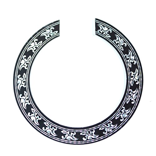 Acoustic Guitar SoundHole ring Decal Sticker self-adhesive for 40