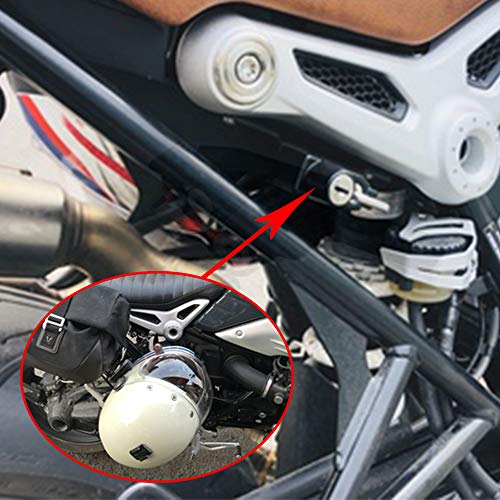 Motorcycle Helmet Lock Right Side For BMW R nine T 2014-2017 R Nine T Scrambler 2014-2017 - Thumbnail 2