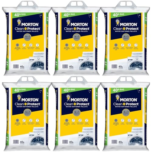 Comparison: Best Salt For Kinetico Water Softener 7 Generic (6 Pack) - 40lb bags, Morton Clean and Protect Water Softener Salt Pellets