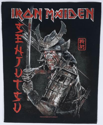 Iron Maiden Senjutsu Unisexe Dossard noir/rouge 95% Coton, 5% Polyester