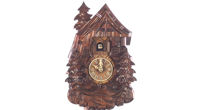 Amazon.co.jp: HerrZeit by Adolf Mr. Cuckoo Clock - シュヴァルツ