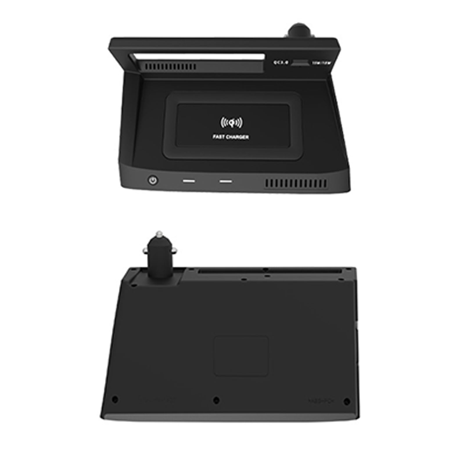 Cargador Inalámbrico Coche para Volkswagen Tiguan eHybrid 2019 2020 2021,15W Qi Carga Rápida Auto Teléfono Cargador,Cargadores De Móvil por Inducción,Consola Central Cargador Accesorios