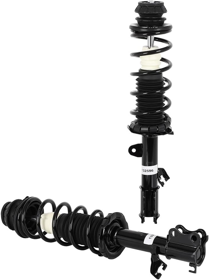SCITOO Suspension Strut Shock for 2012-2019 for Nissan Versa 2014-2019 for Nissan Versa Note Front Complete Strut Assembly,Stabilizer Bar Link -4pcs