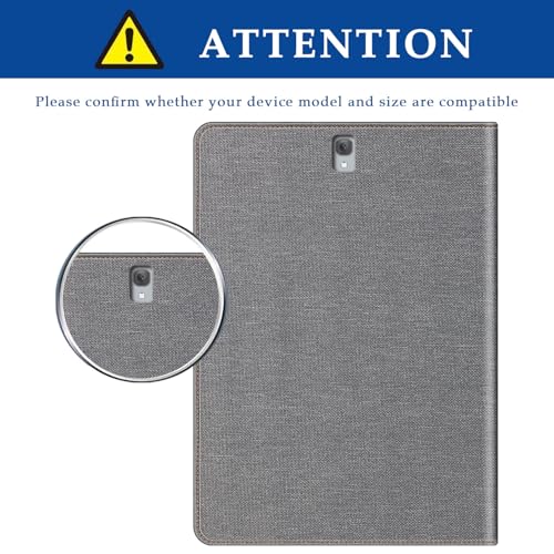 Étui en cuir compatible avec Samsung Galaxy Tab S2 9.7 LTE 2015