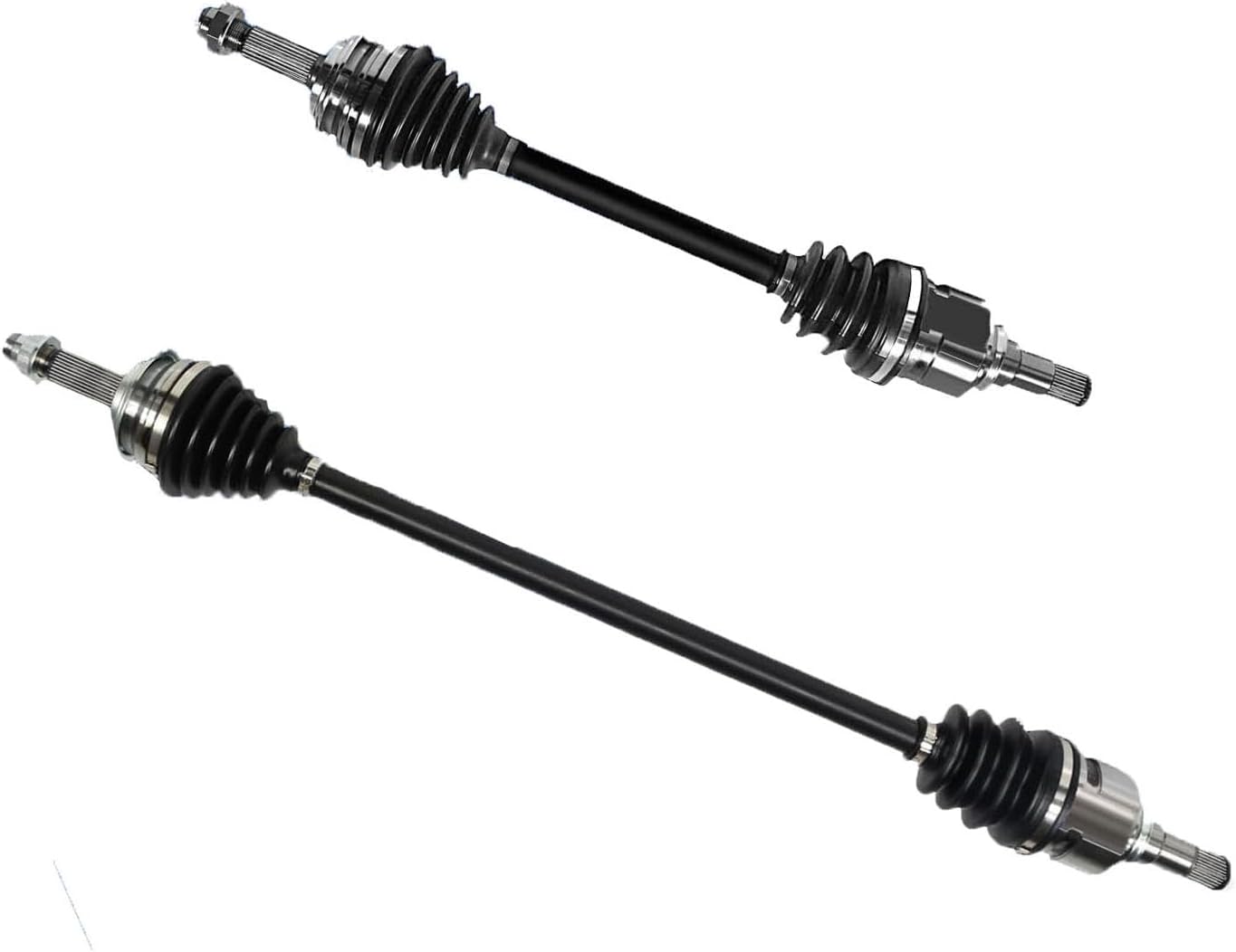 FWD CV Axle Front Pair for Toyota Yaris 2007 2008 2009 2010 2011 2012 2013 2014, CE LE Core Premium RS S SE Base Sedan/Hatchback 1.5L L4, CV Axles Joint Shaft Assembly Left Right Driver Passenger Side