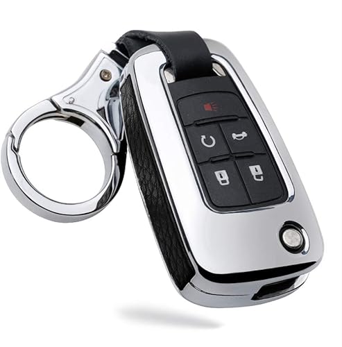 ontto Funda para llavero Buick Flip Remote Case Fit para Chevrolet