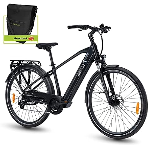 DERUIZ E-Bike 28 Zoll E Bike Damen Elektrofahrrad Herren Pedelec Citybike Cover