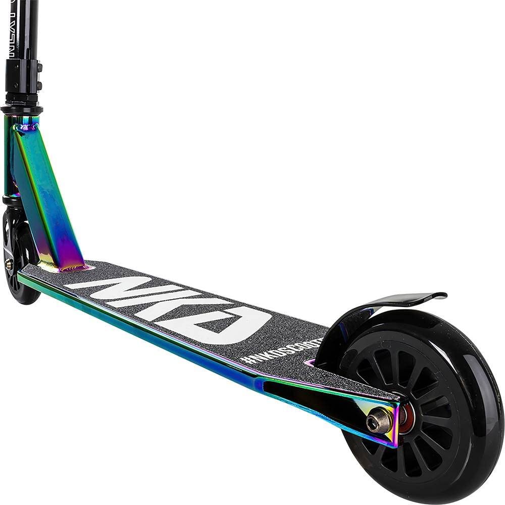 Patinete acrobático NKD – Next Generation | Rodamientos ABEC-9 de Alto Rendimiento | Manillar Giratorio de 360° para Freestyle | Aleación de Aluminio 6061 Duradera