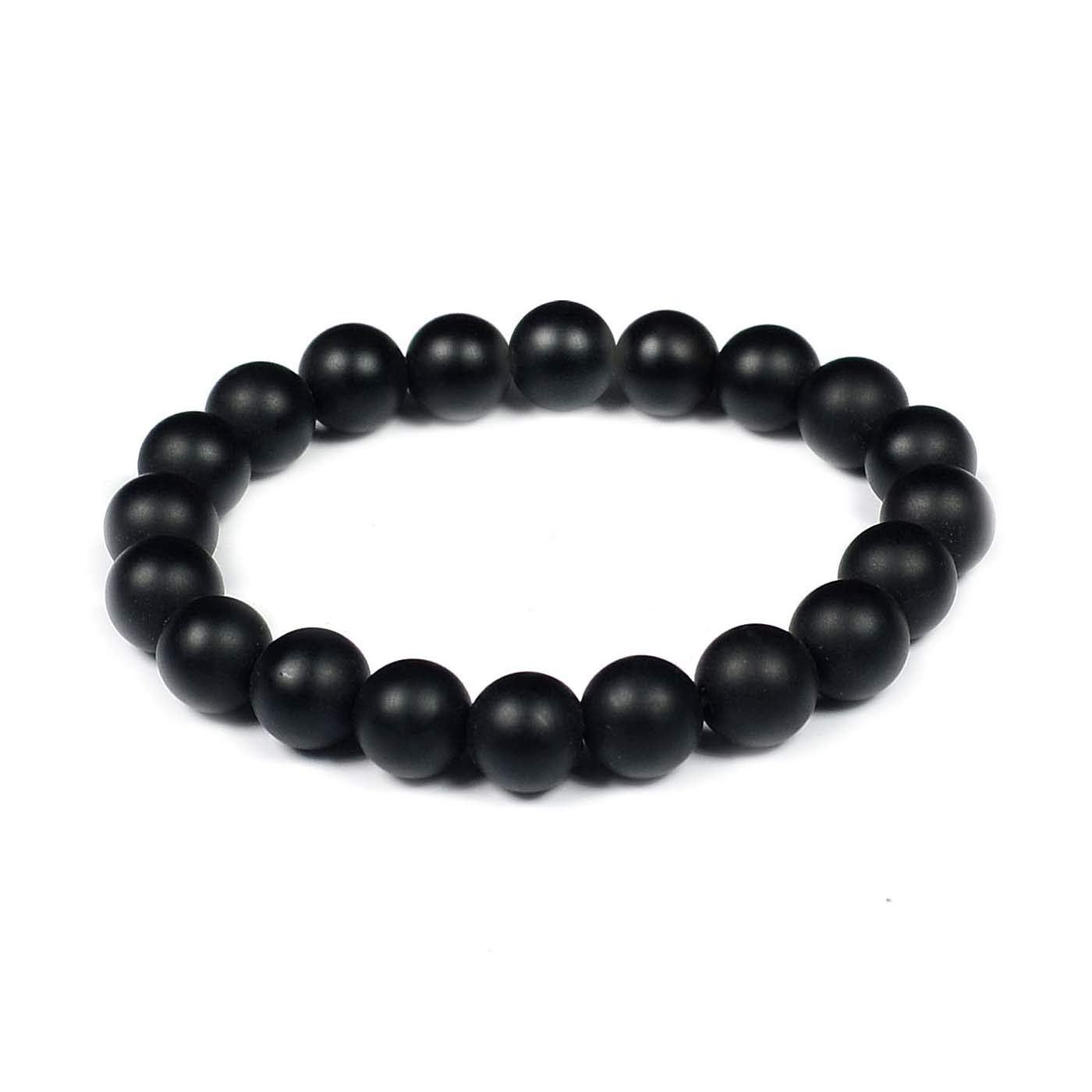 Astroghar Black Onyx Matte Finish 8 Mm Stretch Bracelet (B07MCSZW7V) Amazon Price History, Amazon Price Tracker