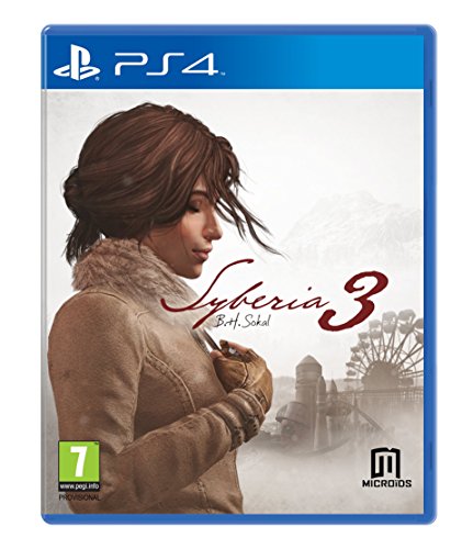 1x game disc Syberia 3 Ps4- Playstation 4