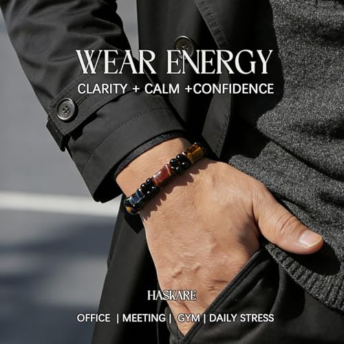 Pulsera de Ojo de Tigre para Hombre HASKARE miniatura 2