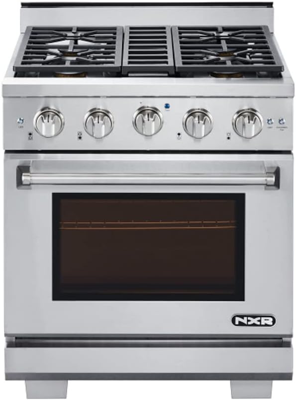NXR Culinary Series 30 Inch Professional Dual Fuel Range