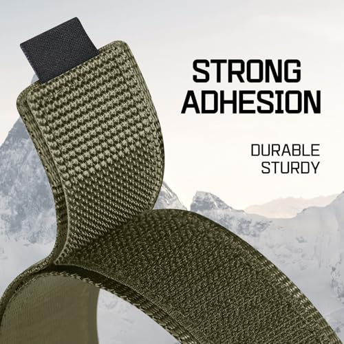 Image of Sport Bands Compatible with Apple Watch Ultra 3 Band 49mm 46mm 45mm 44mm 42mm Men Women, Rugged Nylon Loop Strap with Durable Metal Stars-Stripes Flag for iWatch Ultra /Series 11 10 9 8 7 6 5 4 SE 3 2