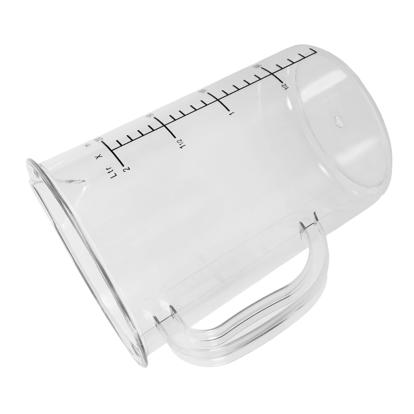 Gatuida 2pièces Grand Pichet à Mesurer Tasse Graduée Transparent Avec Poignée Ergonomique Pour Cuisine Boulangerie Et Cafés
