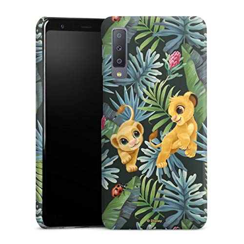 Custodia premium compatibile con Samsung Galaxy A7 2018 Cover per smartphone opaca Simba Prodotto ufficiale su licenza Il re leone
