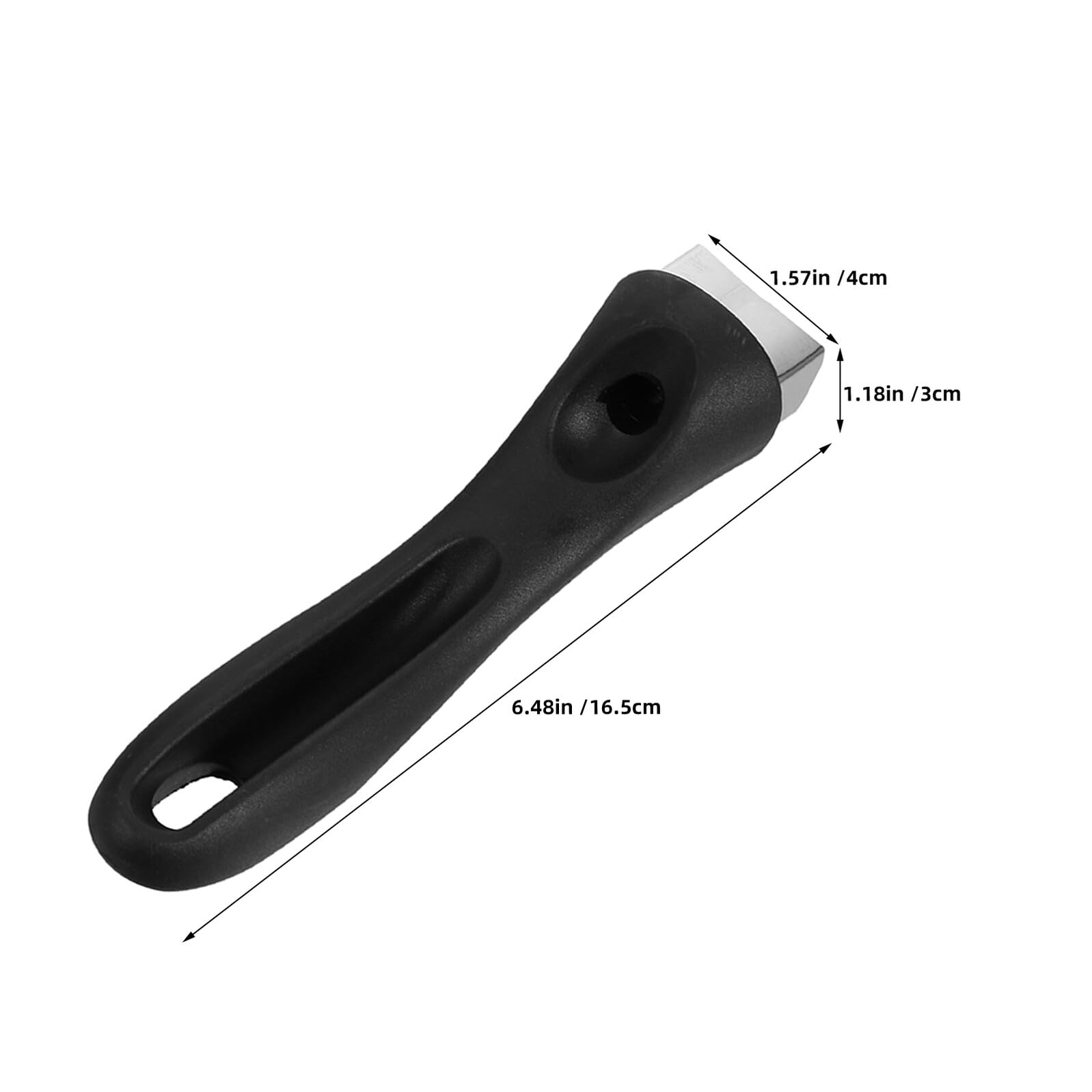TOYANDONA Mango Repuesto de Baquelita para Olla Base de Acero Inoxidable, Antiescaldaduras y Extraíble, Paquete de 6 Piezas, Compatible Utensilios de Cocina, Adecuado para Ollas y