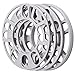 4 Pcs Entretoises De Roues En Alliage Aluminium, 4 trous, 5 trous, 6 trous joints de moyeu de roue élargis modifiés, elargisseur de voie, 3/5/8/10 mm d'épaisseur entretoises de roue universelles