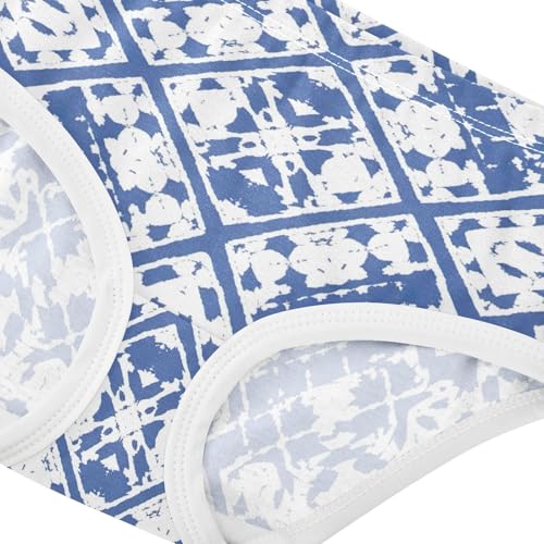 Girls Underwear Toddler 2t Cotton Girl Panties Cute Funny Briefs Kids Undies Mexican Blue White4