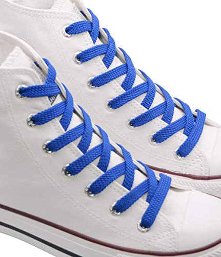 Image of VSUDO 2 Pairs Double Layer Flat Sneaker Shoe Lace, Flat Shoelace /Shoe String