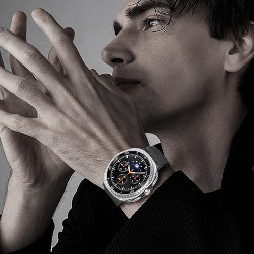 Bracelet extensible Galaxy Watch 8 contre la transpiration en nylon
