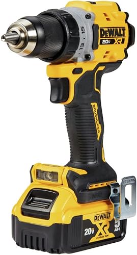 Miniatura 3 de DEWALT 20V MAX* XR® Kit de taladro/destornillador inalámbrico sin escobillas de 1/2 pulgada (DCD800P1), Amarillo