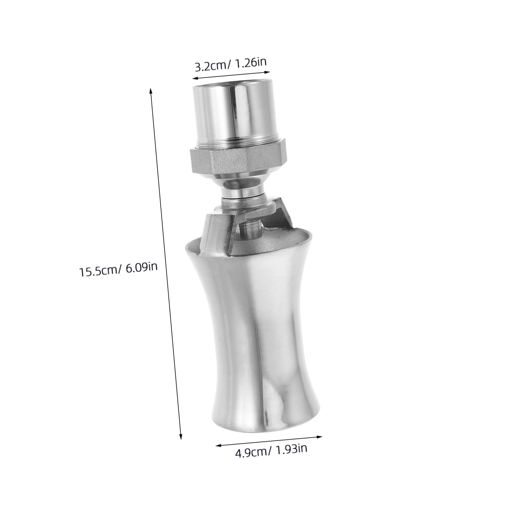 FUNOMOCYA Stable Garden Fountain Nozzle 1 Inch Dn25 Water Feature Nozzle for Square Pond