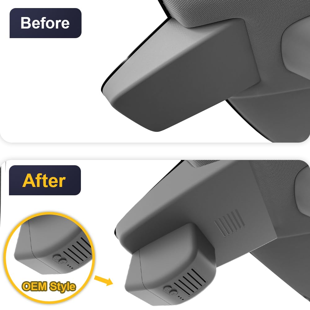 Fitcamx 4K Dashcam Für VW ID. Buzz 2022-2025 - OEM Design | Auto Kamera