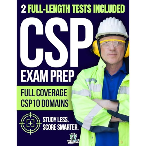 CSP Exam Study Guide Audiolibro Por TestPrep 4 Success arte de portada