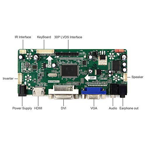 Image of VSDISPLAY 10.6 inch IPS LCD Screen 1366X768 LTL106AL01 with VGA DVI LCD Board