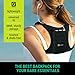 Gear Beast Running Backpack for Men and Women - Lightweight Running Vest & Phone Holder for Jogging, Hiking and Cycling - Compatible with Most Smartphones, Black
