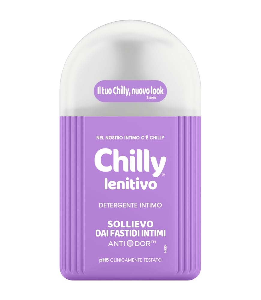 12x Chilly Intimreiniger Beruhigende - Linderung von Intimbeschwerden 200ml + Beni Culinari Kostenloser Schlüsselanhänger