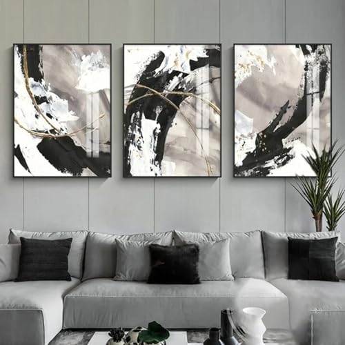 Décoration maison chambre salon affiche moderne 30x60cm x3
