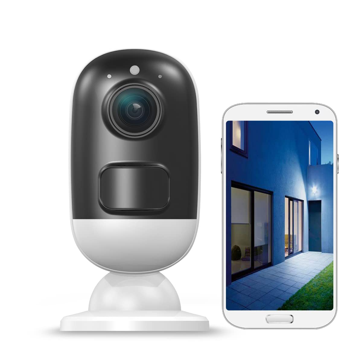 Telecamera Wi-Fi Esterna PGST - Visione Notturna A Colori, Impermeabile IP66 Con Audio Bidirezionale - Foto 11