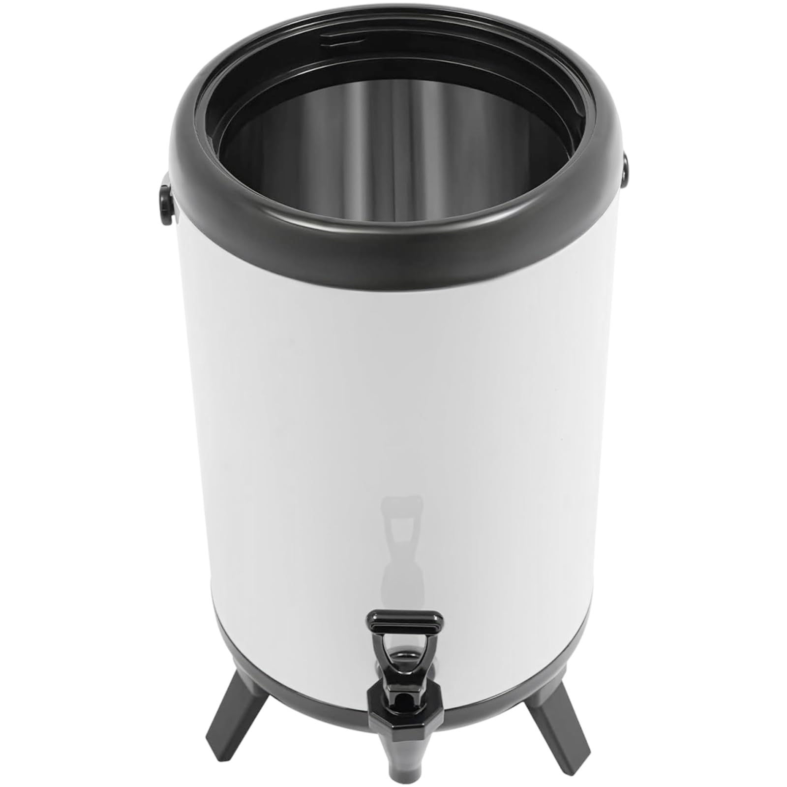 Lilinzhi Double Walled Beverage Dispenser, Stainless Steel Insulated Barrels Insulated Beverage Tea Dispenser For Tea, Party, Milk, 6L