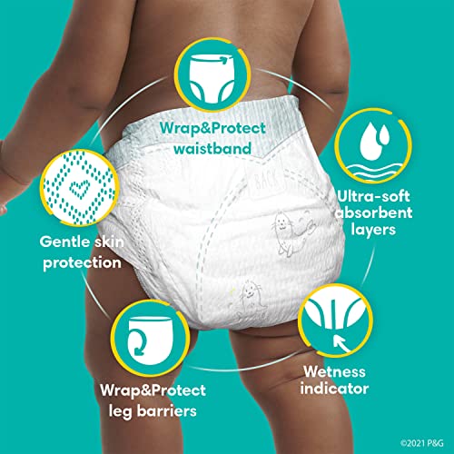 Diapers Size 5, 132 Count - Pampers Swaddlers Disposable Baby Diapers (Packaging & Prints May Vary)