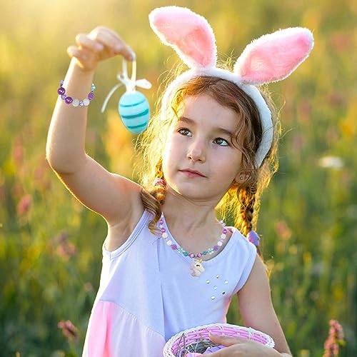 Jewelry Set For Girls Unicorn Necklace Bracelet Set Necklace For Girls Jewelry Set Halloween Christmas Birthday Gift over 3 years old.2