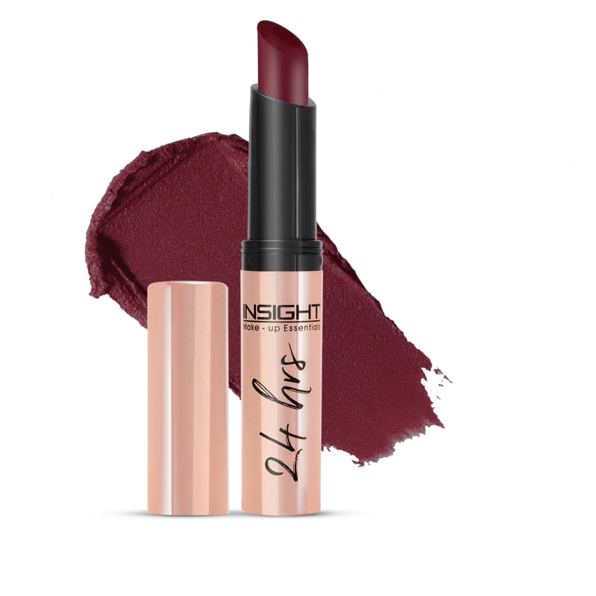 Insight Cosmetics 24 Hrs Non Transfer Matte Lipstick |Matte Finish |Lightweight Lipstick |Transferproof For 24Hrs |Nourishes Lips & Great For Daily Use |Highly Pigmented Smudge-proof Lipstick | Water-Proof | Toxic Free & Vegan | 21- Too Chic Insight Cosmetics 24 Hrs Non Transfer Matte Lipstick |Matte Finish |Lightweight Lipstick |Transferproof For 24Hrs |Nourishes Lips & Great For Daily Use |Highly Pigmented Smudge-proof Lipstick | Water-Proof | Toxic Free & Vegan | 21- Too Chic