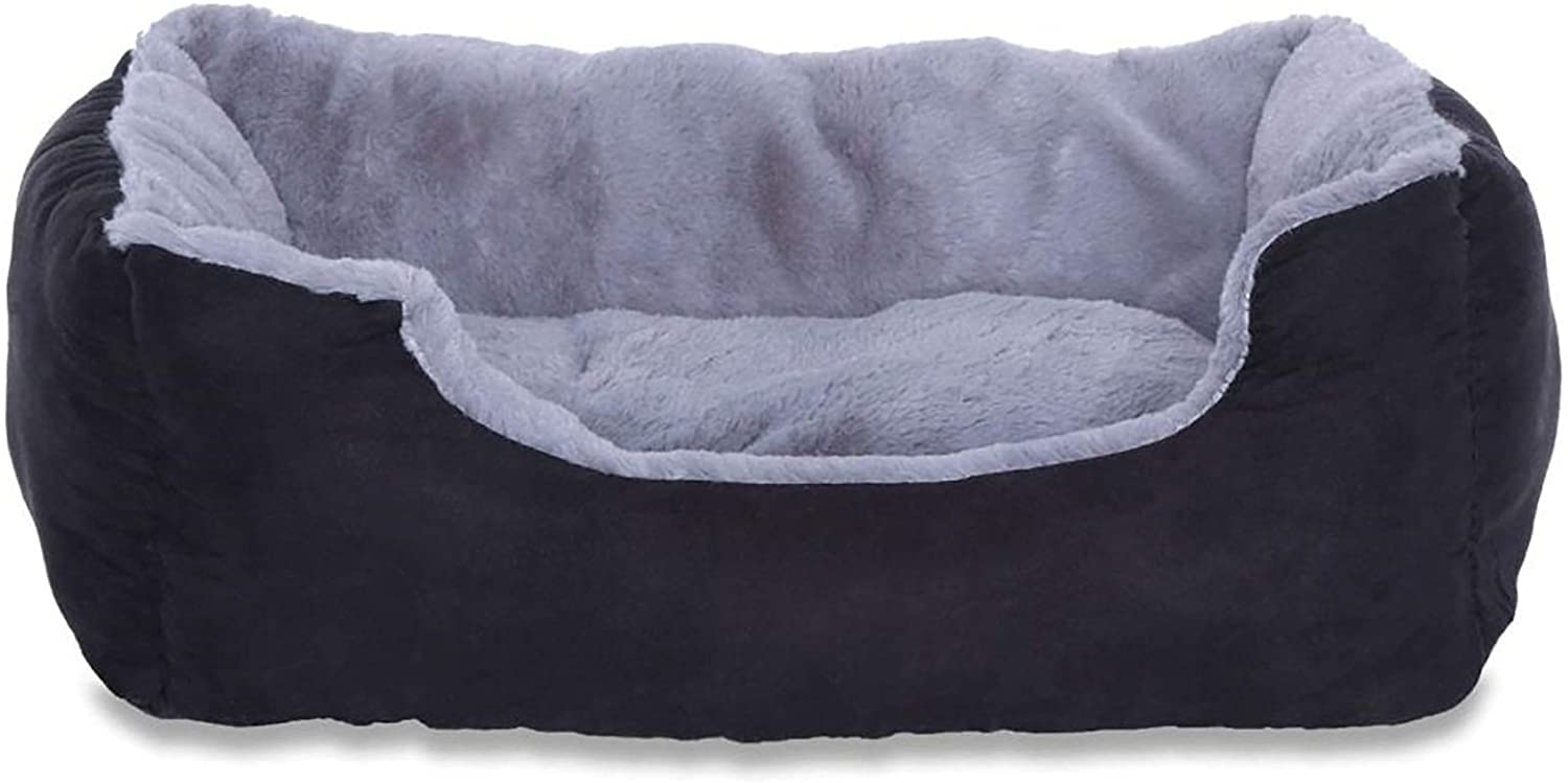 Poofys Pet Island Reversible with Velvet and Grey Mink Fabric with Polyfill Machine Washable Dog & Cat Bed (Extra Large, Grey-Black) (B09R4P6RJW) Amazon Price History, Amazon Price Tracker