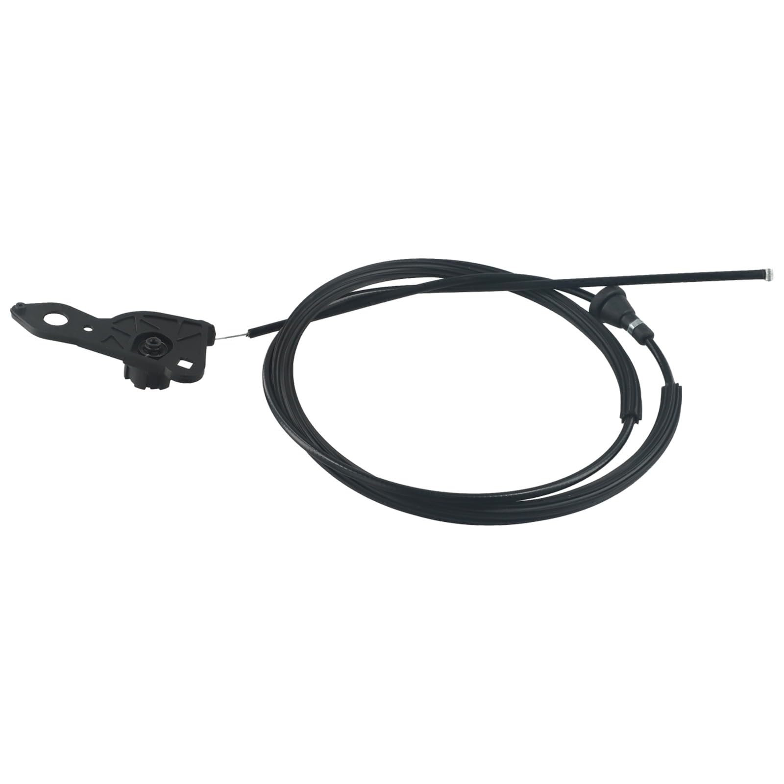 Lecreatekit Cable de liberación de capó para BMW E36 318i 325i 328i para m3 1992-1999, pieza de repuesto OEM 51231960853, cable de pestillo de capó de motor ABS negro